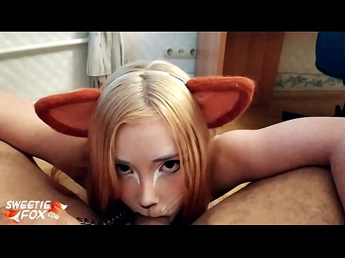 ❤️ Kitsune engole a pila e o esperma na boca ❤️ Sexo vídeo em nós